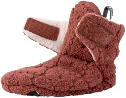 Attēls no Lodger Slipper Folklore Fleece slippers 6-12 months.  Rosewood SLF 625_6-12