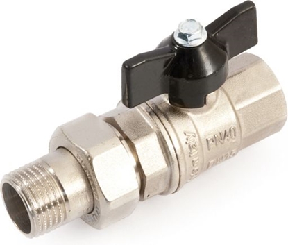 Изображение Lodveida krāns i-ā 1/2" 40bar saskr&tauriņrok. GF