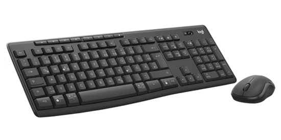 Изображение LOGITECH MK370 COMBO FOR BUSINESS GRAPHITE (QWERTZ - Vācu izkart.) (Atv.Iepak.)