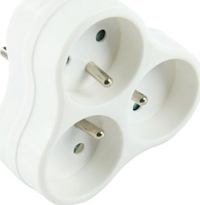 Изображение LOGON LPS150 rozgaziacz 3 x gniazdo sieciowe Wewntrzna Biay