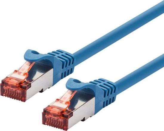 Изображение LOGON TCF66F200B kabel sieciowy Niebieski 20 m Cat6a F/UTP (FTP)