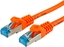 Picture of LOGON TCR55SS005O kabel sieciowy Pomaraczowy 0,5 m Cat5e SF/UTP (S-FTP)