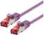 Изображение LOGON TCR66SS050V kabel sieciowy Fioletowy 5 m Cat6 S/FTP (S-STP)