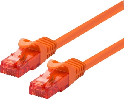 Attēls no LOGON TCU66U250O kabel sieciowy Pomaraczowy 25 m Cat6 U/UTP (UTP)