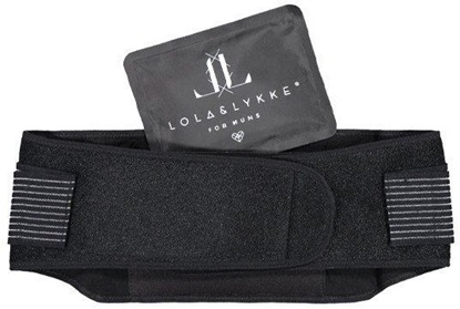 Picture of Lola&Lykke(r) Core Relief pregnancy support belt, black size L
