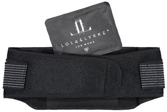 Picture of Lola&Lykke(r) Core Relief pregnancy support belt, black size L