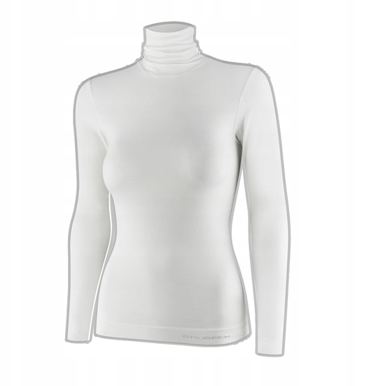 Picture of LS1627W Koszulka damska z golfem COMFORT MERINO kremowy L