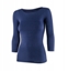 Изображение LS1628W Koszulka damska z rkawem 3/4 COMFORT MERINO granatowy S