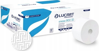 Picture of Lucart Lucart Strong 900 ID - Papier toaletowy, 2 warstwy, 202 m, celuloza - 12 rolek