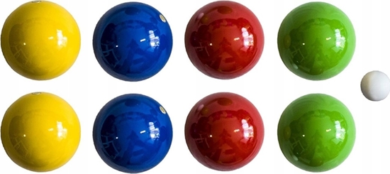 Picture of Lucio Londero Drewniane Kule do Gry 8 szt. - Boule, Bule, Petanque LONDERO 100 mm