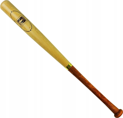 Изображение Lucio Londero Drewniany Kij Baseballowy 75 cm - Dwukolorowy