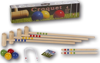 Attēls no Lucio Londero Zestaw do Krokieta LONDERO dla 4 Osób