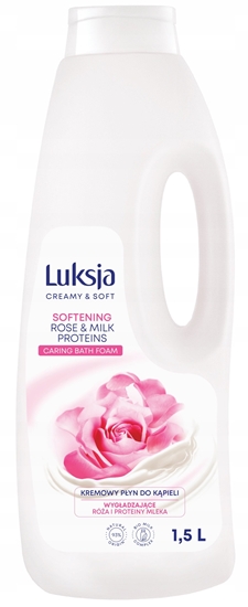 Picture of LUKSJA Creamy & Soft Kremowy Pyn do kpieli Softening - Rose & Protein Milk 1500 ml
