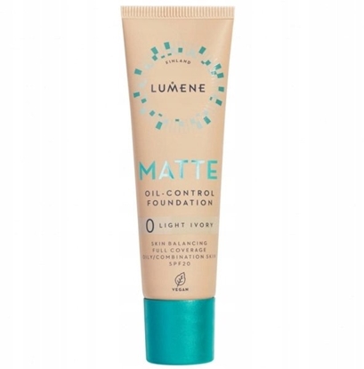 Attēls no LUMENE_Matte Oil-Control podkad matujcy do twarzy SPF20 0 Light Ivory 30ml