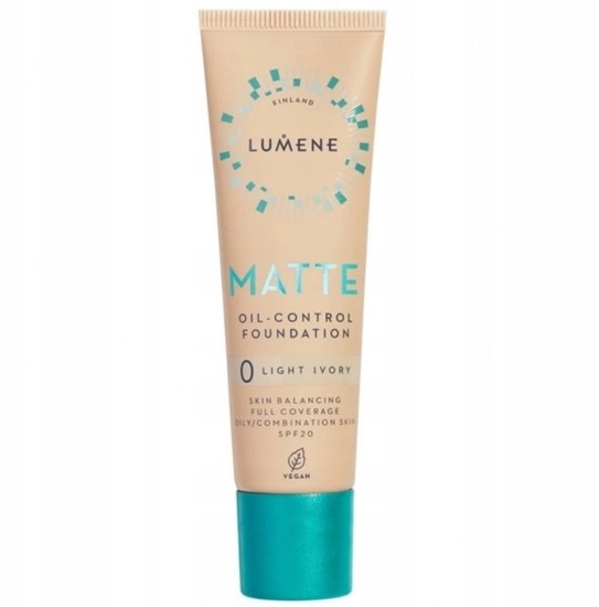 Picture of LUMENE_Matte Oil-Control podkad matujcy do twarzy SPF20 0 Light Ivory 30ml