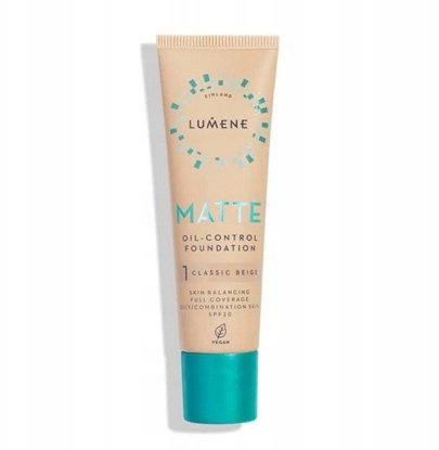 Picture of LUMENE_Matte Oil-Control podkad matujcy do twarzy SPF20 1 Classic Beige 30ml