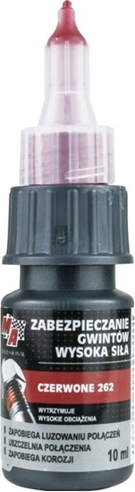 Picture of MA PROFESSIONAL ÅRODEK DO ZABEZPIECZANIA GWINTÃW CZERWONY 10ML TRWAÅY