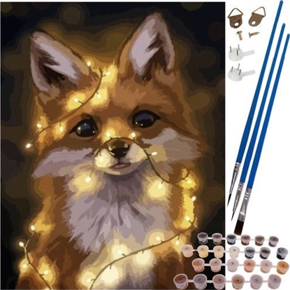 Attēls no Maaleo Malowanie po numerach 40x50cm- lisek 22782