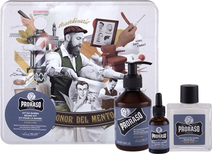 Attēls no Macadamia PRORASO Azur Lime Beard Wash Szampon do wosów 200ml