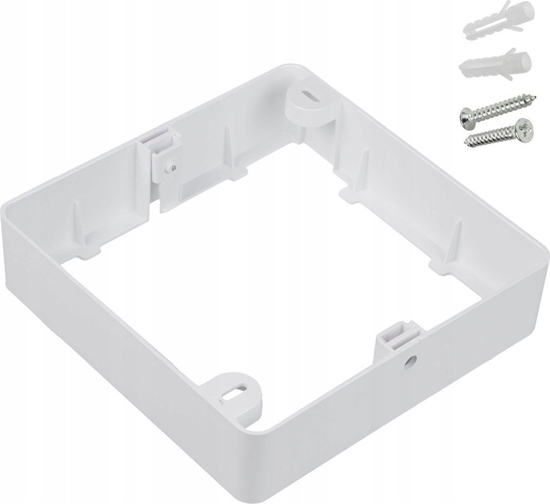 Изображение Maclean Adapter natynkowy Maclean, do panelu LED 18W , kwadratowy, 170*170*38mm, MCE379 S
