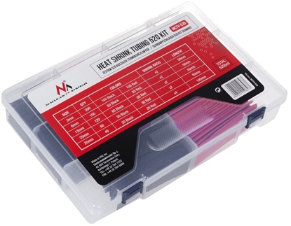 Изображение Maclean Zestaw koszulek termokurczliwych 520szt. (MCTV-530)