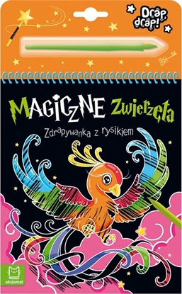 Изображение Aksjomat Zdrapywanka z rysikiem Magicz.zwierzta 3738 35190