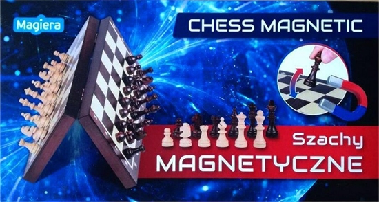 Picture of Magiera Szachy drewniane magnetyczne 30353