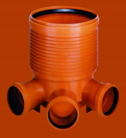 Picture of Magnaplast Kineta zbiorcza 3 dopywy 400/160 do rur wznoszcych gadkiej z uszczelk