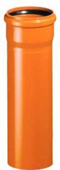 Изображение Magnaplast Rura z kielichem kanalizacji zewntrznej KGEM rdze spieniony 110mm 0,5m (20005)