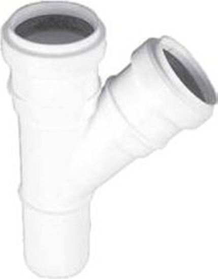 Picture of Magnaplast Trójnik 45° kanalizacji wewntrznej HTEA 32mm biay (422103)