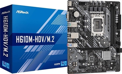 Изображение Asrock INTEL H610/2DDR4/4SATA3