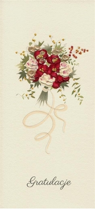 Attēls no MAK Karnet Gratulacje DL G06 - Bukiet