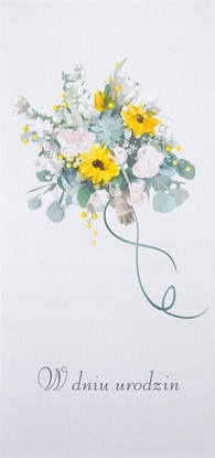 Attēls no MAK Karnet Urodziny DL U21 - Soneczniki