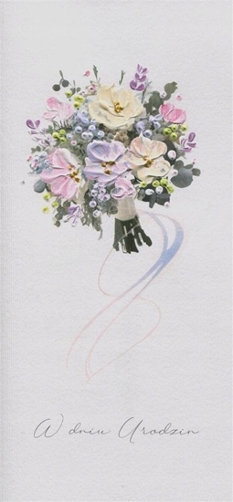 Picture of MAK Karnet Urodziny DL U22 - Bukiet