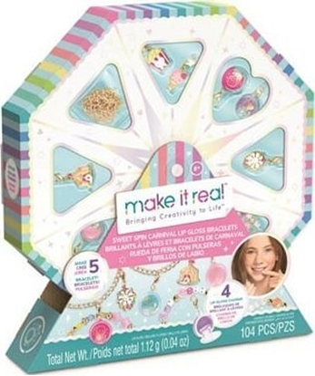 Attēls no MAKE IT REAL DIY bracelet set with lip glosses