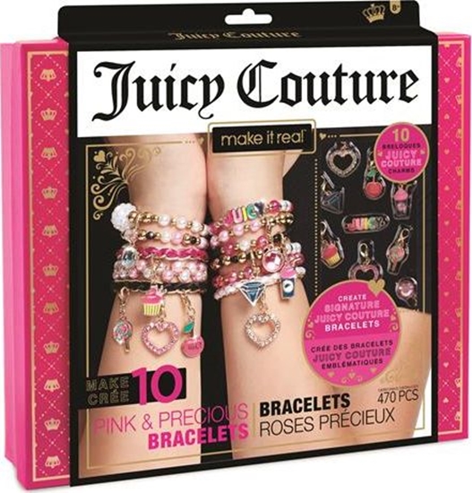 Picture of Make it real Make it real - Zestaw do tworzenia bransoletek - Juicy Couture Pink and Precious