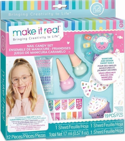Picture of Make it real MAKE IT REAL Manicure set Nail candy