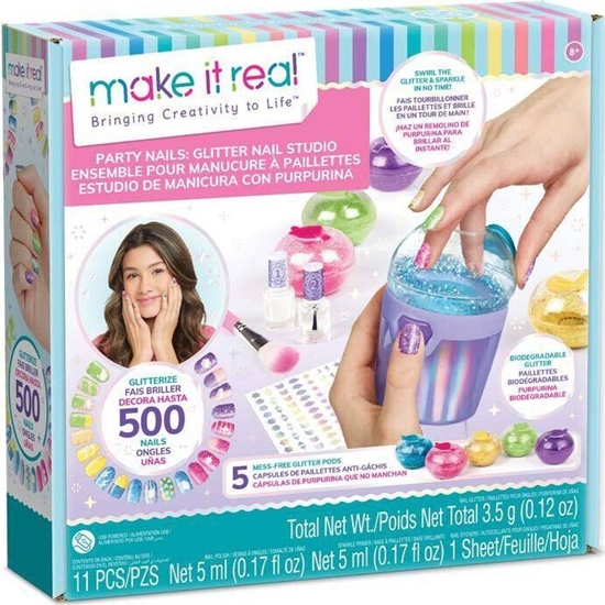 Picture of Make it real MAKE IT REAL MANICURE SET PARTY NAILS