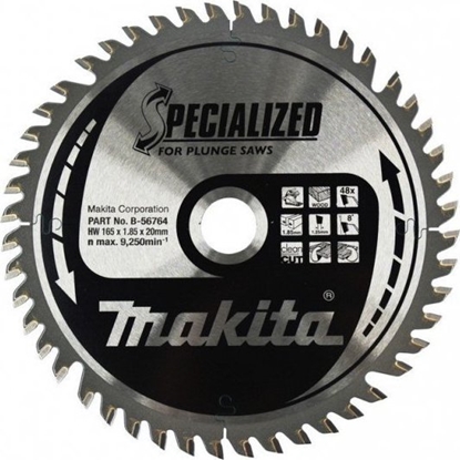 Изображение Makita B-56764 SPECIALIZED Saw Blade 165x20x48Z