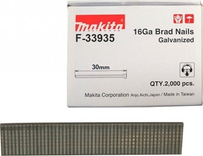 Изображение Makita GWODZIE (SZPILKA) 16GA 30MM DO DBN600 (2000SZT) (1 OP)