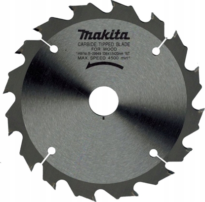 Изображение Makita MAKITA PIA TARCZOWA  136x20x16z DREWNO