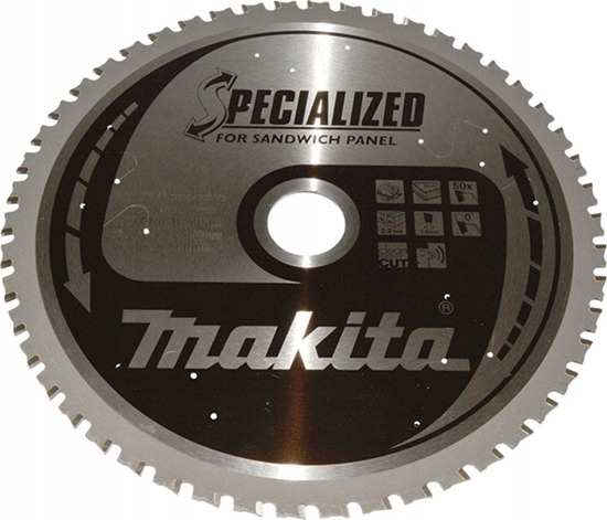 Изображение Griešanas disks alumīnijam Makita SPECIALIZED; 235x2,4x30,0 mm; Z50; 0°