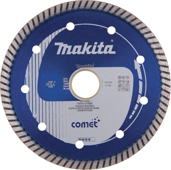 Изображение Makita MAKITA TARCZA DIAMENTOWA 125x22,23mm PENA(SUCHO/MOKRO) BETON, CEGA, PYTKI