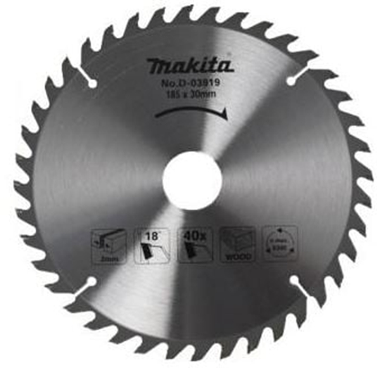 Picture of Makita CIRCULAR SAW BLADE 185X30X40T