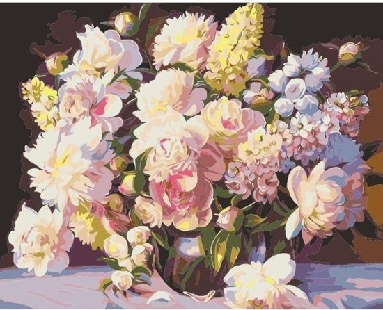 Picture of Malowanie po numerach - 40x50cm Bukiet