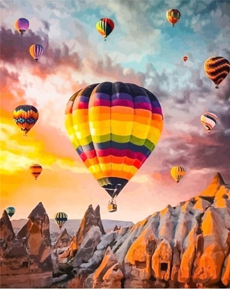 Изображение Malowanie po numerach - 40x50cm Kapadocja