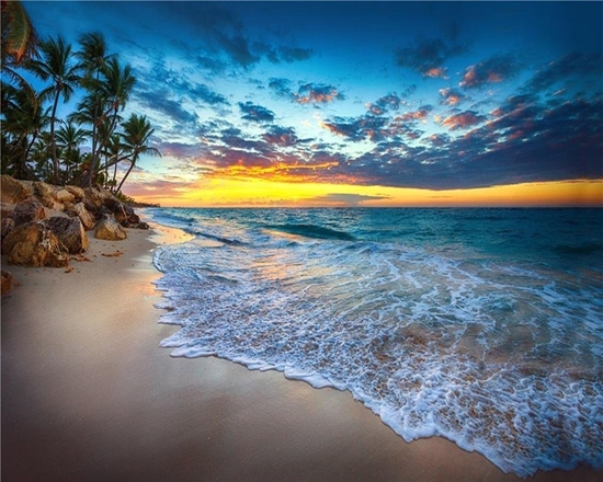 Picture of Malowanie po numerach - 40x50cm Zachód soca