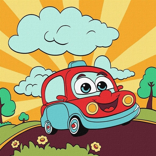 Picture of Malowanie po numerach - An exciting journey 25x25