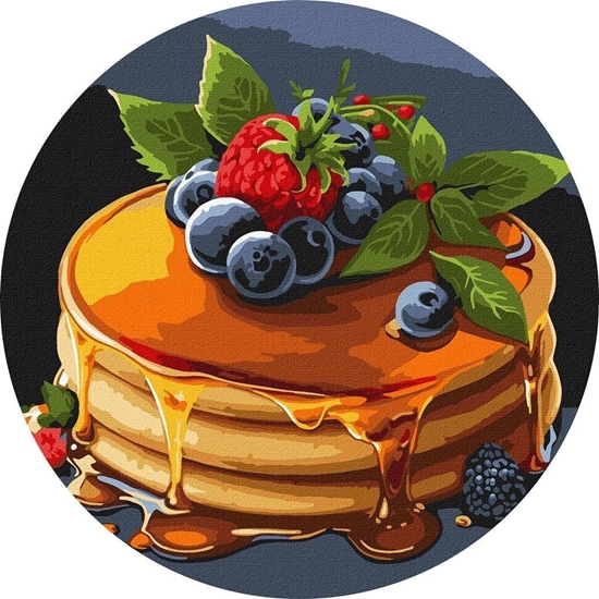 Picture of Malowanie po numerach - Apetyczne naleniki 33cm