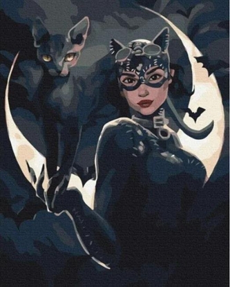 Picture of Twoje Hobby Malowanie po numerach - Czarna Dama 40x50cm